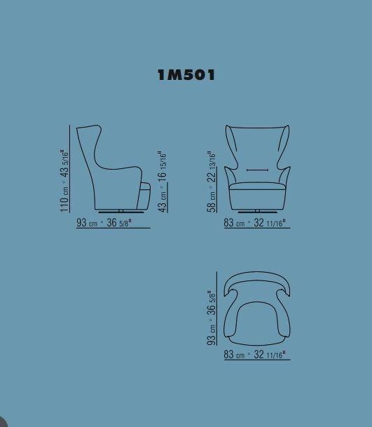 Дизайнерское кресло FlexForm Elisabeth