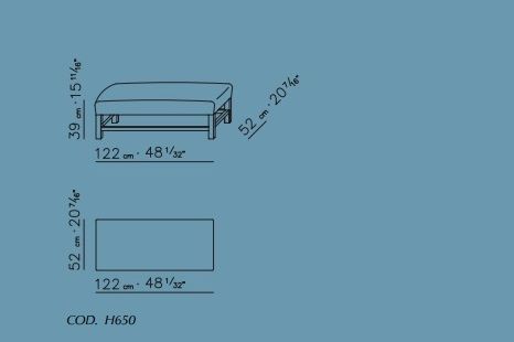  Оттоманка FlexForm Simple COD H 650