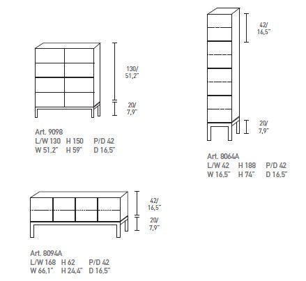 Модульный комод Alivar CONTAINER