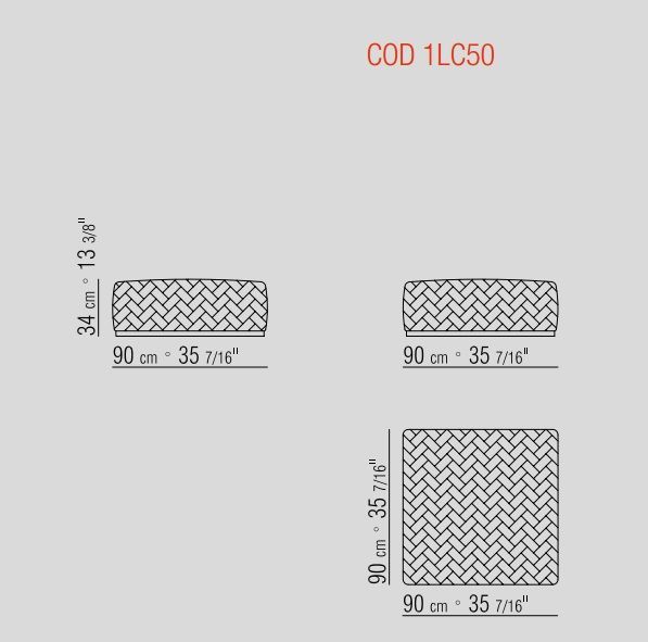 Пуф FlexForm Carmen COD 1LC50