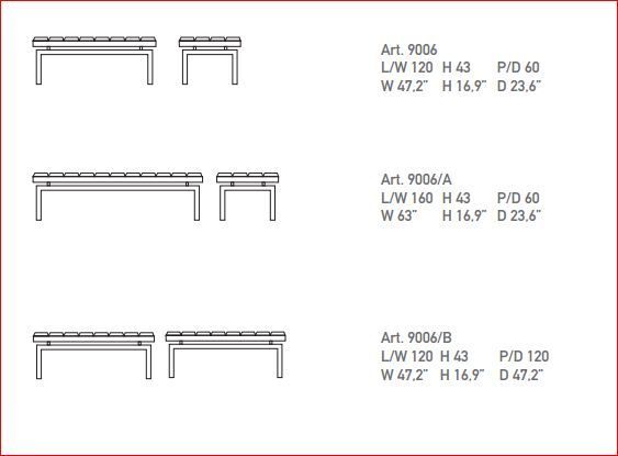 Дизайнерская скамья Alivar Boss Bench