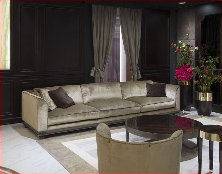Трехместный диван Longhi CHOPIN CLASSIC