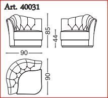 Дизайнерское кресло Angelo Cappellini Butterfly