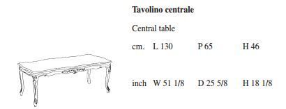 Журнальный столик Angelo Cappellini Mauriac 8836/L13