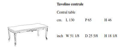 Журнальный столик Angelo Cappellini Mauriac 8836/L13