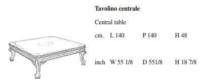 Журнальный столик Angelo Cappellini Balestrieri 30008/Q14