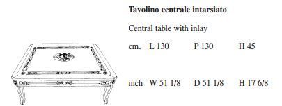 Журнальный столик Angelo Cappellini Marivaux 11079/Q13