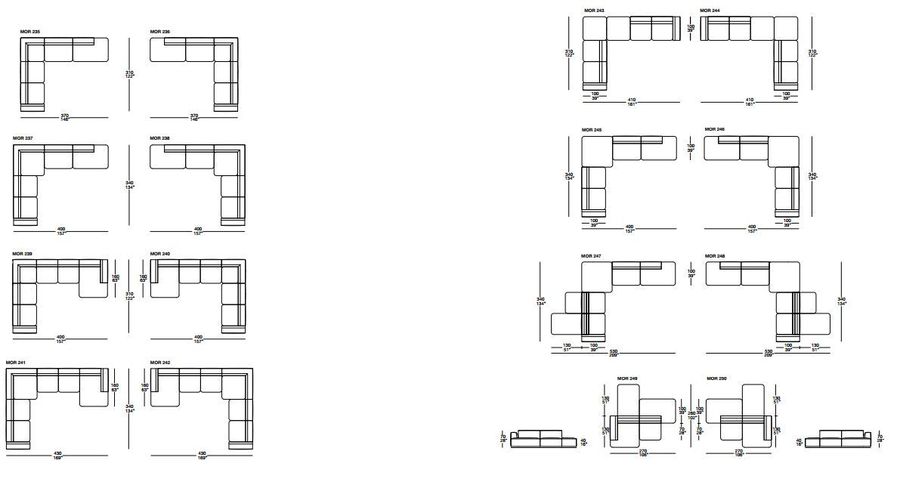 Модульный диван Angelo Cappellini Modular