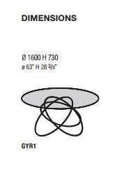 Дизайнерский стол Sfera