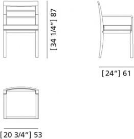 Дизайнерский стул Morelato Imperia Art. 3868