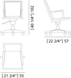Рабочее кресло Morelato Boss Art. 3888