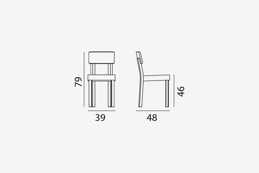 Дизайнерский стул Gervasoni InOut 23 IN