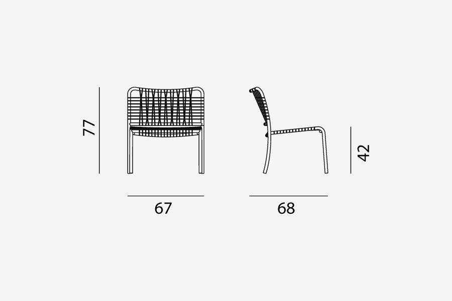 Дизайнерский стул Gervasoni InOut 825 F
