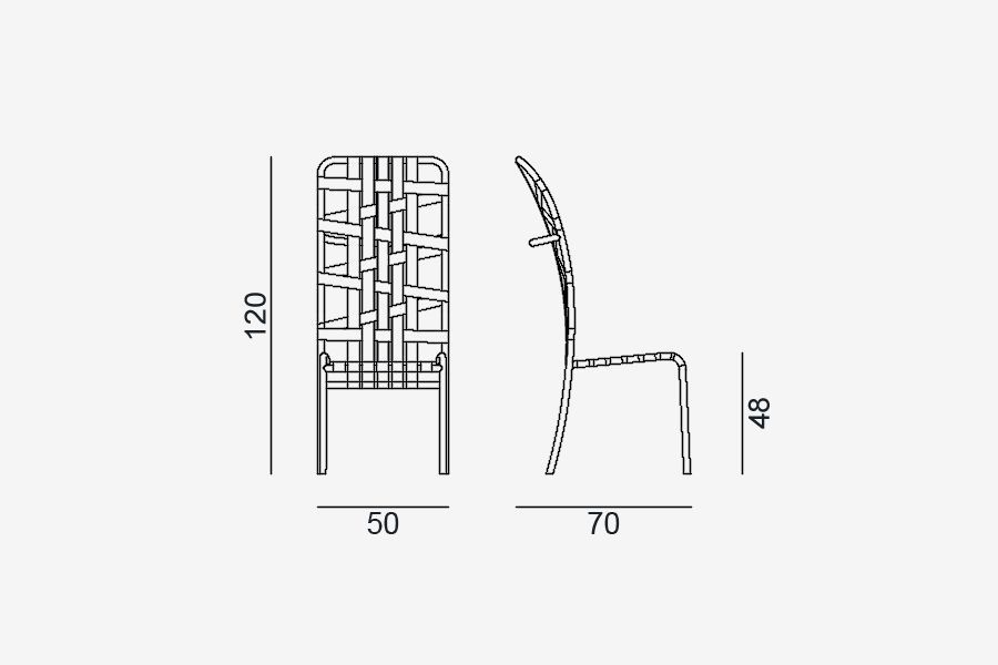 Обеденный стул Gervasoni InOut 855