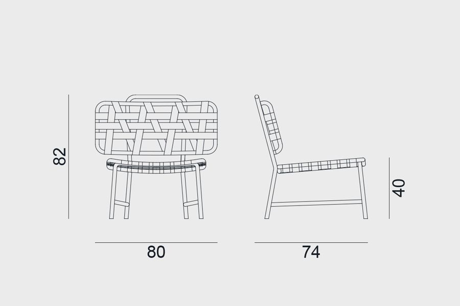 Дизайнерский стул Gervasoni InOut 856