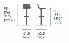 Барный стул Connubia Led CB/1405