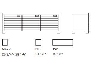 Буфет Potocco Aura Cabinet 830/MA3