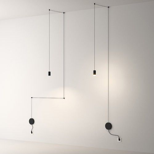 Алюминиевый светильник Vibia Wireflow Freeform