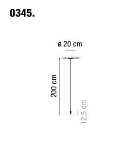 Алюминиевый светильник Vibia Wireflow Freeform