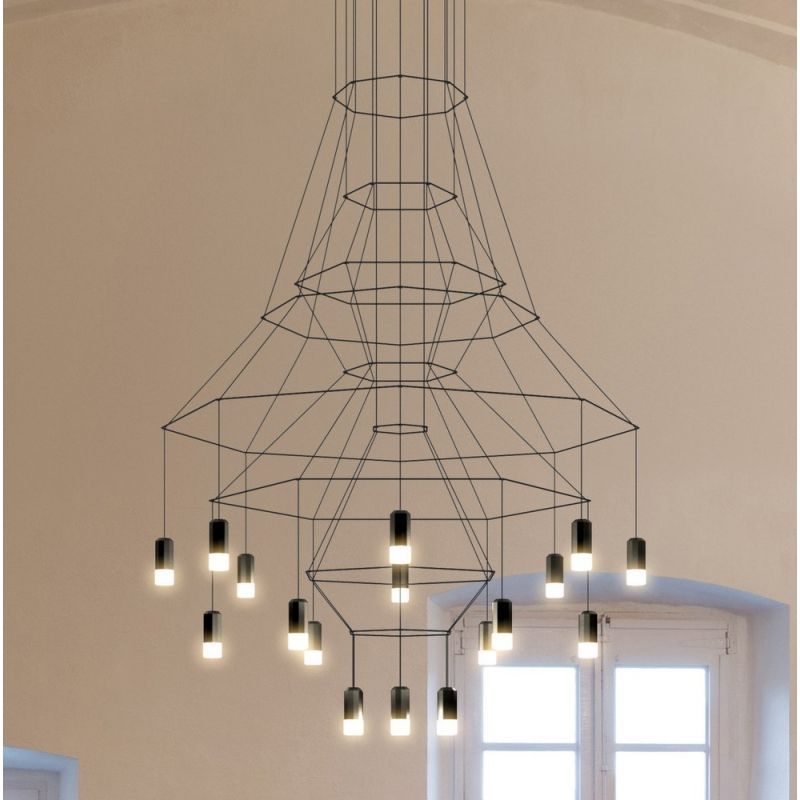 Подвесной светильник Vibia Wireflow Chandelier