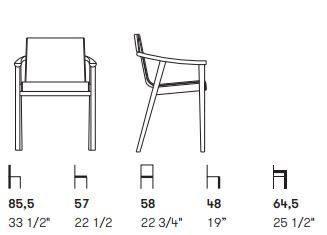 Дизайнерское кресло Potocco Dea 927/P