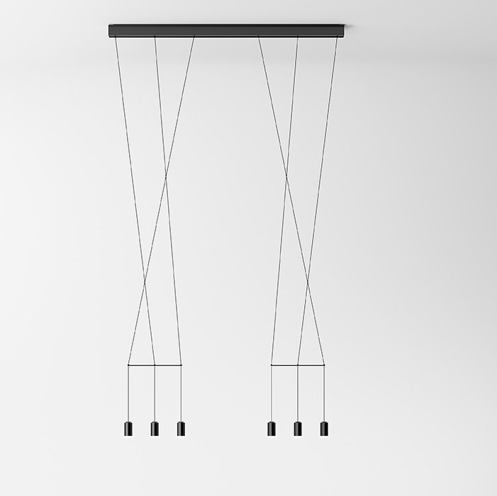 Современный светильник Vibia Wireflow Lineal 0338