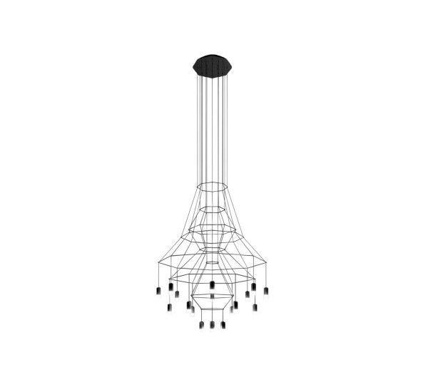 Подвесной светильник Vibia Wireflow Chandelier 0376