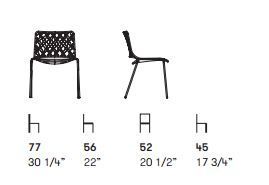 Дизайнерский стул Potocco Egao 037