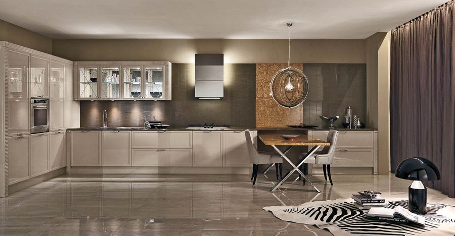 VIP кухня Aster Cucine Luxury glam