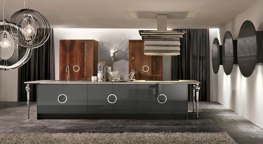 VIP кухня Aster Cucine Luxury glam