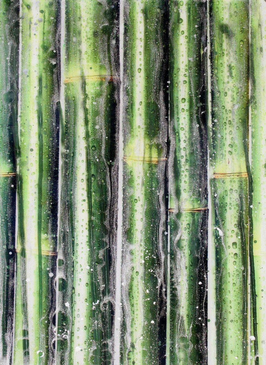 Стеновые панели Alex Turco Bamboo in green