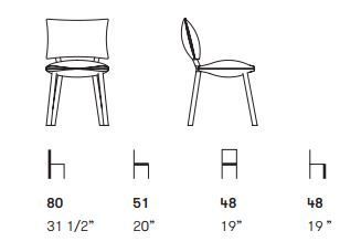 Дизайнерский стул Potocco Pillow 036