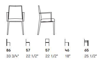 Дизайнерское кресло Potocco Queen 765/PII
