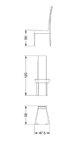 Деревянный стул Reflex & Angelo New York XL