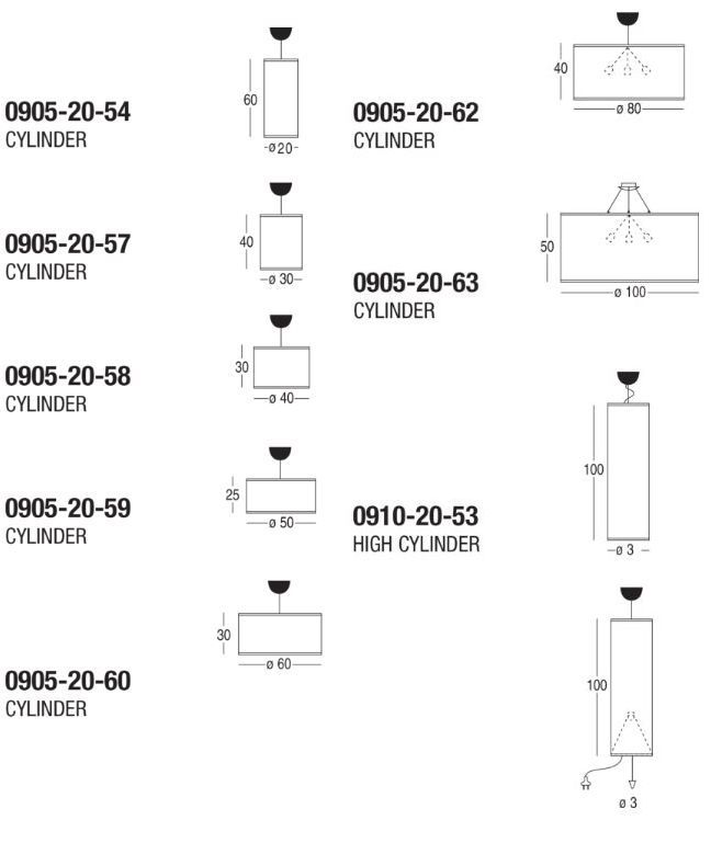  Современный светильник Penta Mirroring PVC Pendants