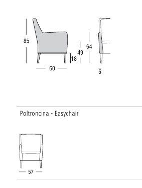 Кожаное кресло Marac Bellagio