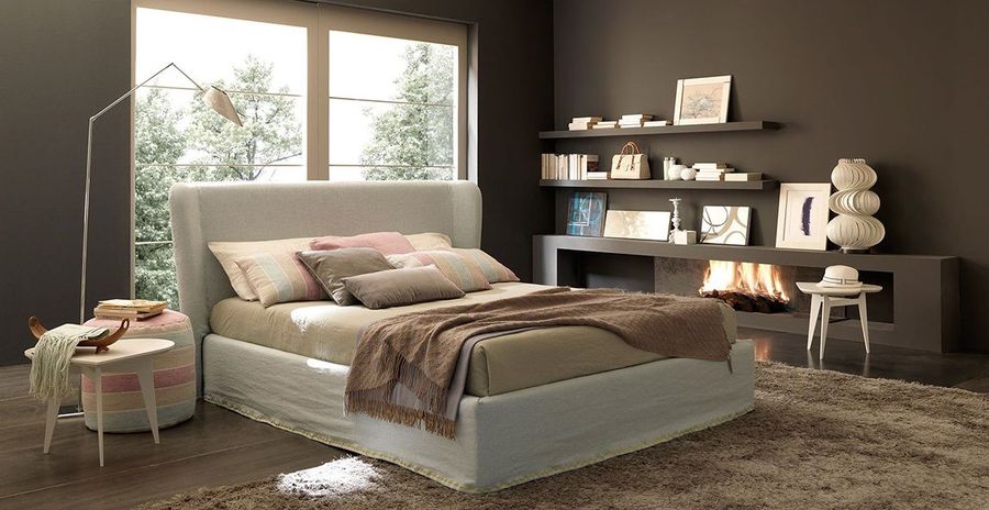 Современная кровать Bolzan Selene chic