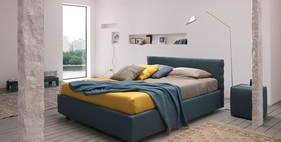 Текстильная кровать Bolzan Sun