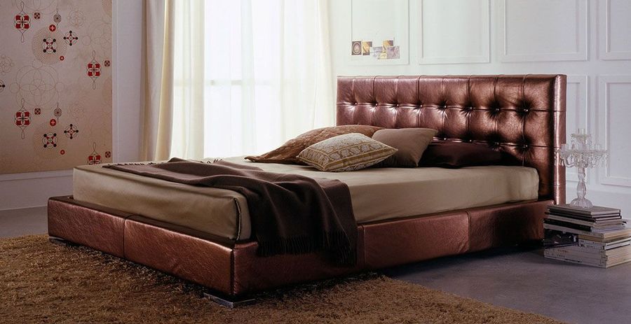 Кровать с низким изножьем Bolzan Vogue