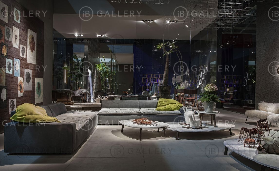 Модульный диван Baxter Miami из Италии цена от 904480 руб - IB Gallery