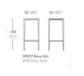 Современный стул Vondom Spritz 56018