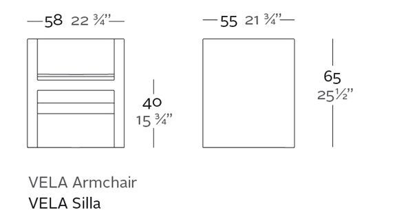 Современный стул Vondom Vela 54052