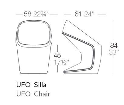 Дизайнерский стул Vondom Ufo