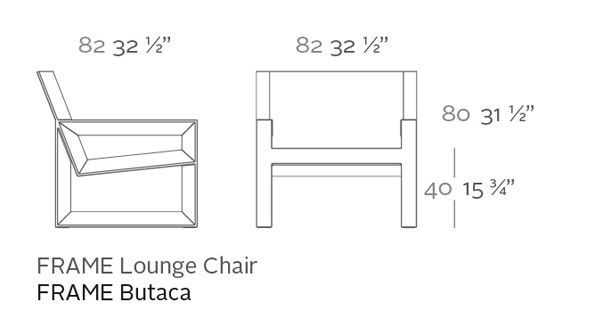 Современный стул Vondom Frame 54088