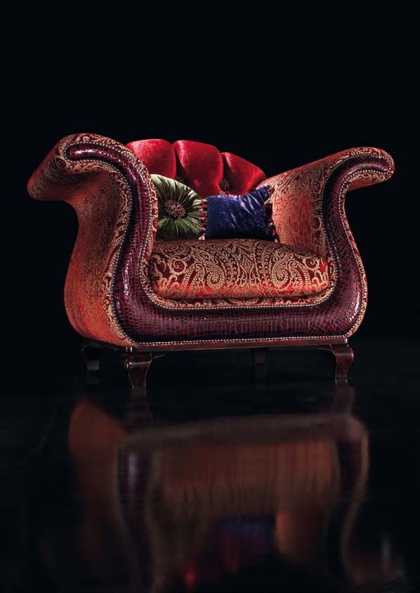  Классическое кресло Bedding Krug