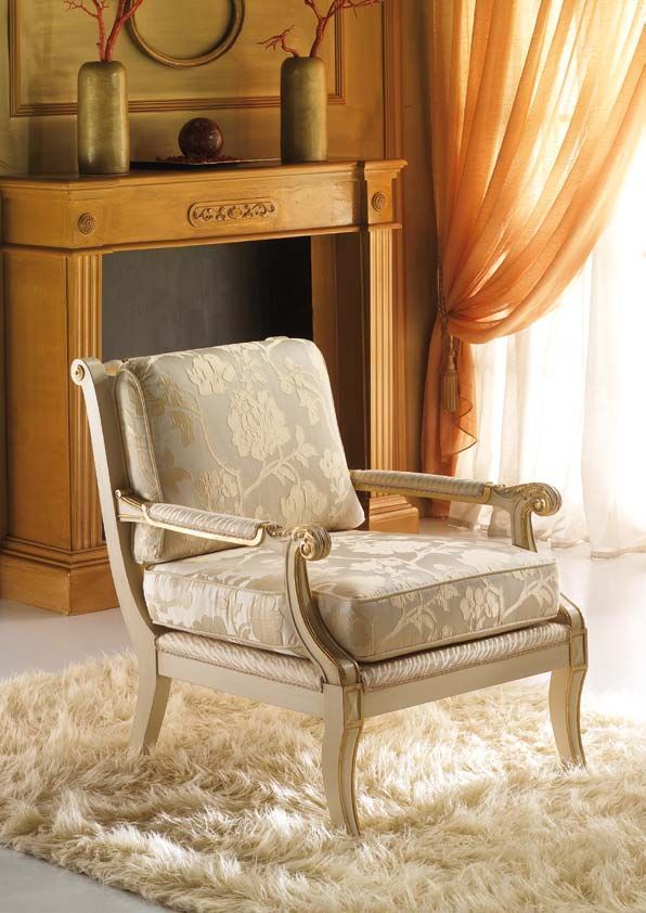  Деревянное кресло Bedding Golden