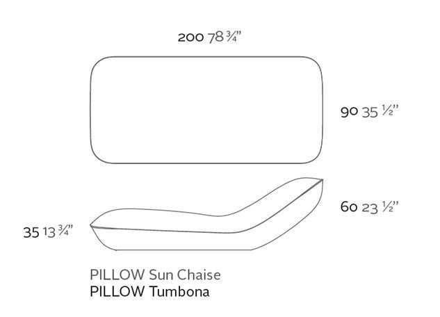Современный шезлонг Vondom Pillow 55013