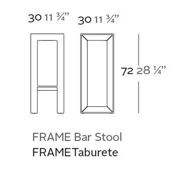 Дизайнерский стул Vondom Frame 54076