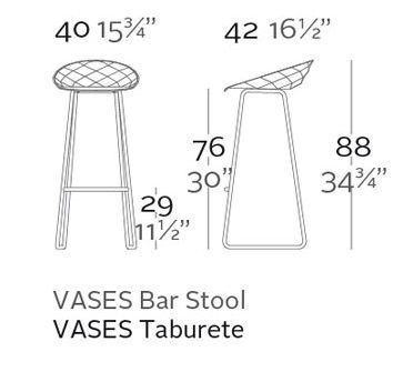 Барный стул Vondom Vases 47071