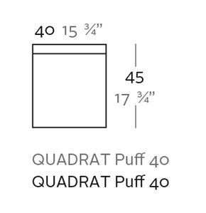 Квадратный пуф Vondom Quadrat 44416